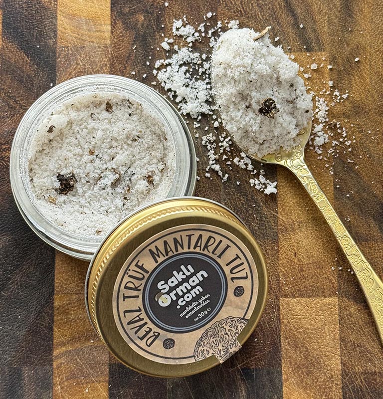 Beyaz Trüf Mantarlı Tuz